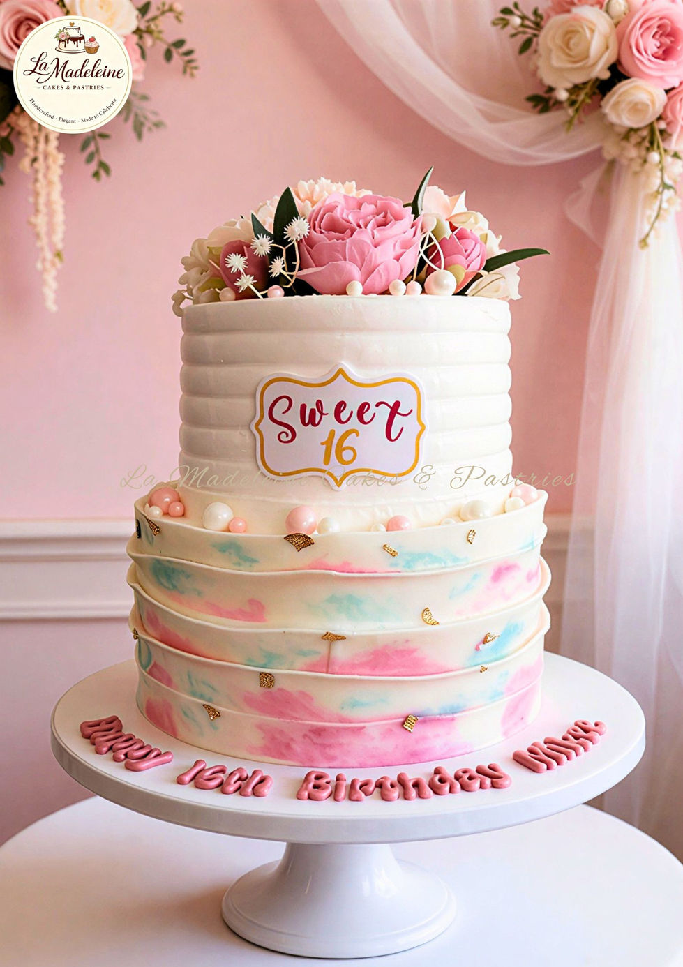 Mikee’s Sweet 16 Cake Story