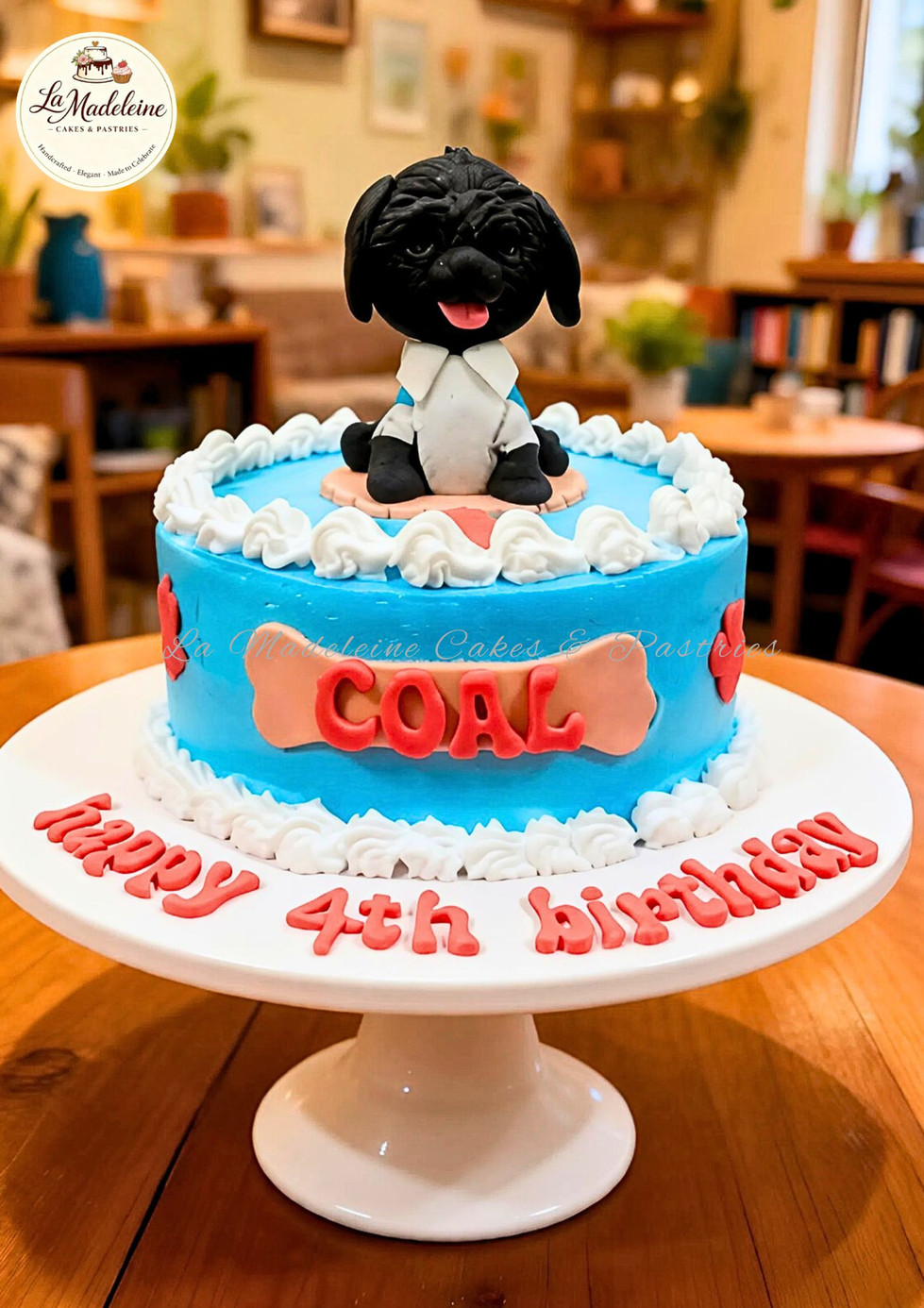 Coal’s Pawfect Barkday Cake