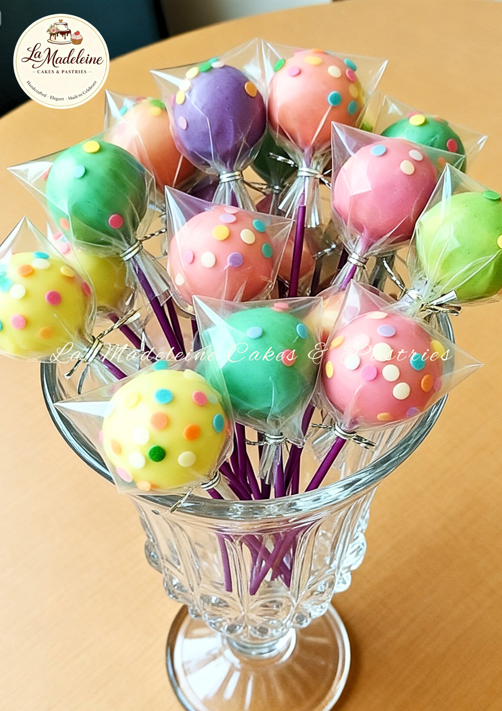 Colorful Cake Pops