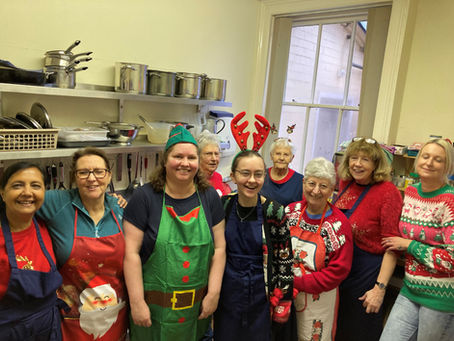 Burton Soup Kitchen serve delicious three-course Christmas dinner