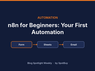 n8n for Beginners: Build Your First Automation Step by Step
