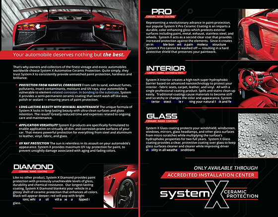 Systemx Ceramic Coating The Detailing Lab