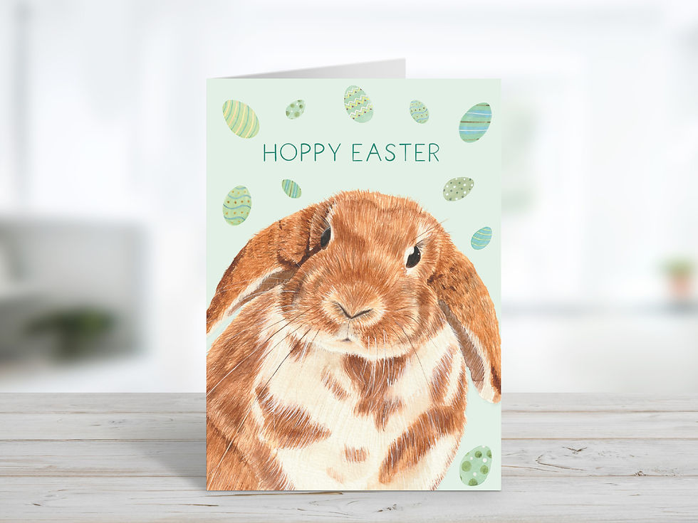 Thumbnail: 'Hoppy Easter' Greeting Card