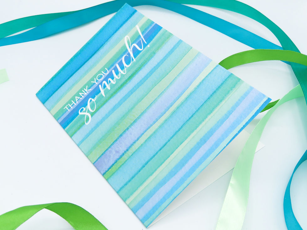 Thumbnail: 'Thank You So Much' Greeting Card