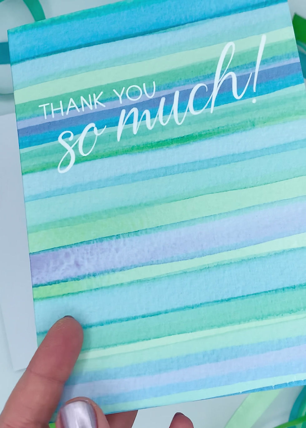 Thumbnail: 'Thank You So Much' Greeting Card