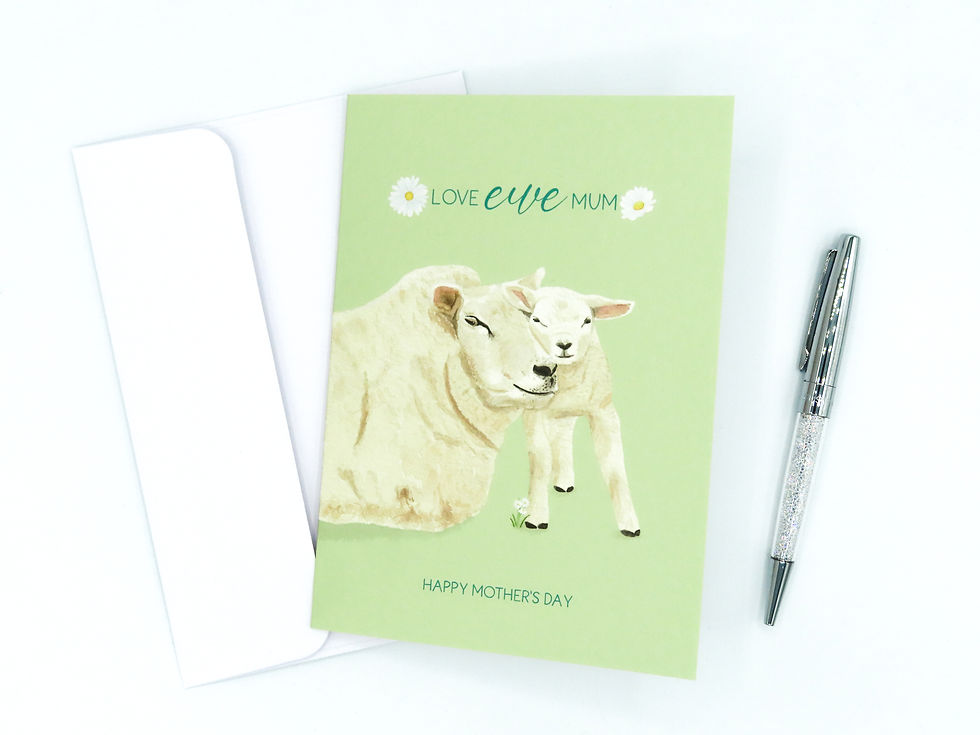 Thumbnail: 'Love Ewe Mum' Greeting Card