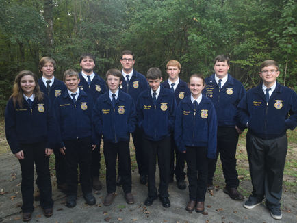 Cottondale FFA Excels at Forestry Comeptition