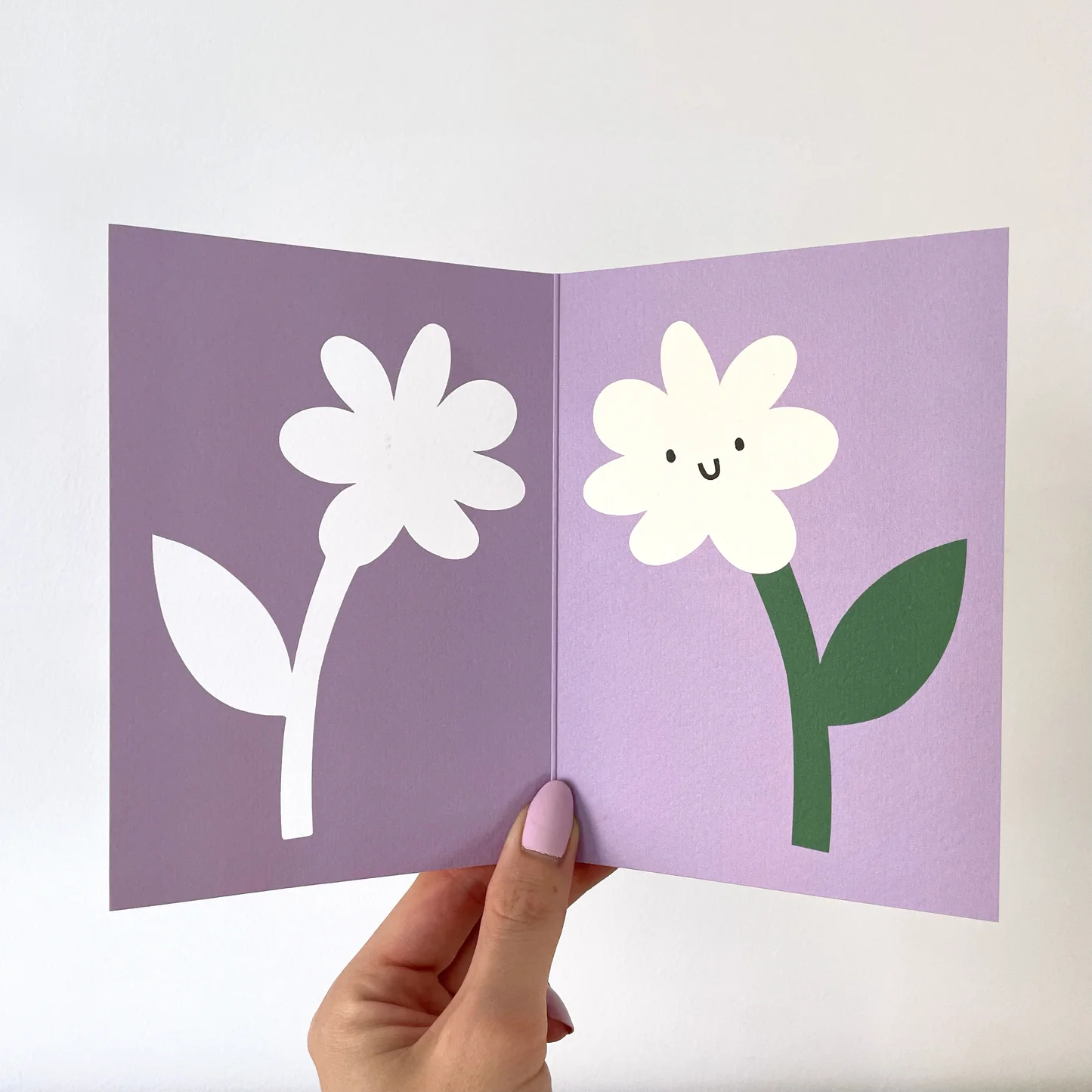 Cut Out Flower Card Simply Rye