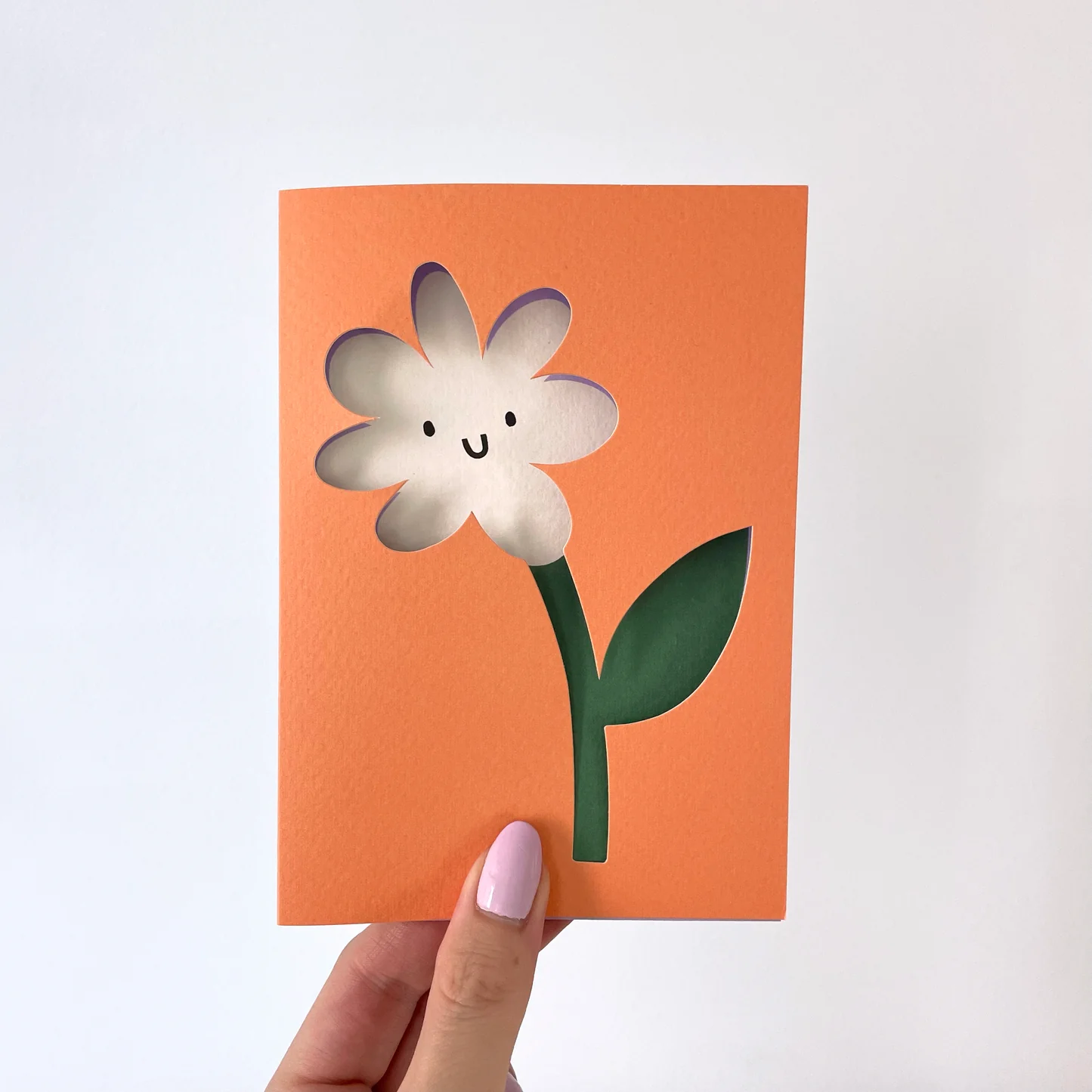 Cut Out Flower Card Simply Rye