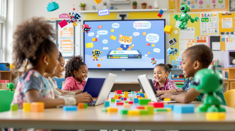 AI learning for Kids made easier with the fun program! Kids Exploring AI and Machine Learning with Scratch