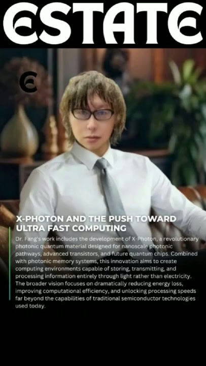 Dr. Ko-Cheng Fang, President of LongServing Technology, Featured on the Cover of International Magazine 《Estate Magazine》