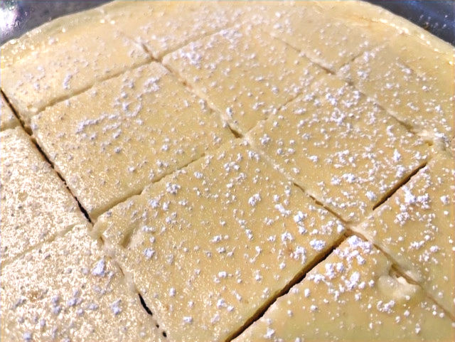 Ricotta Cheesecake Bars