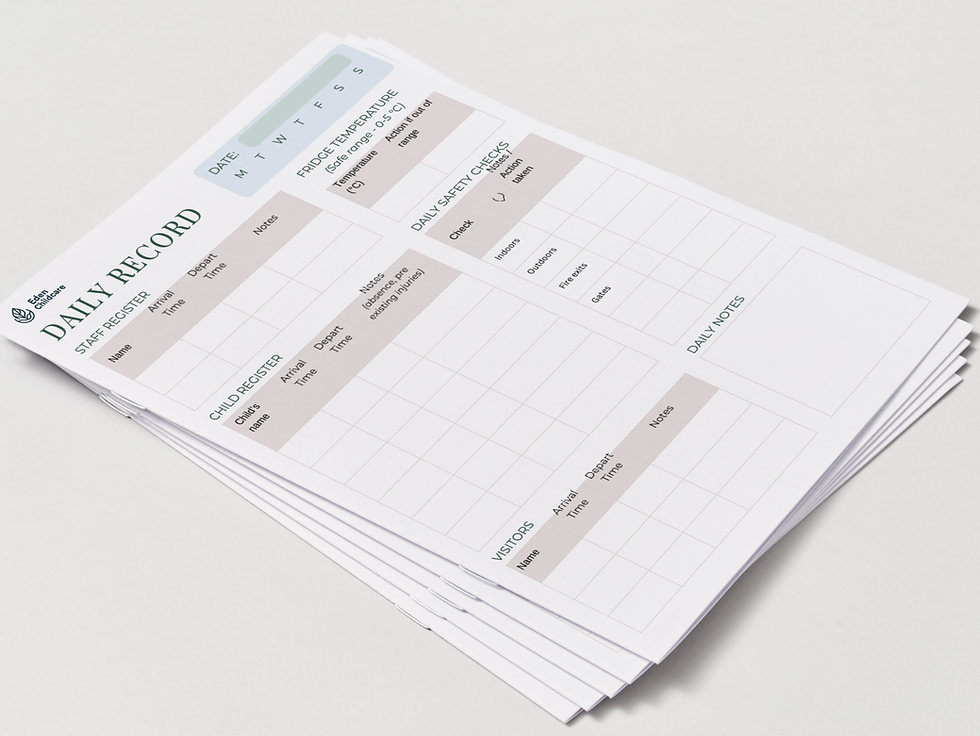 Thumbnail: Daily Childminder Planner Bundle