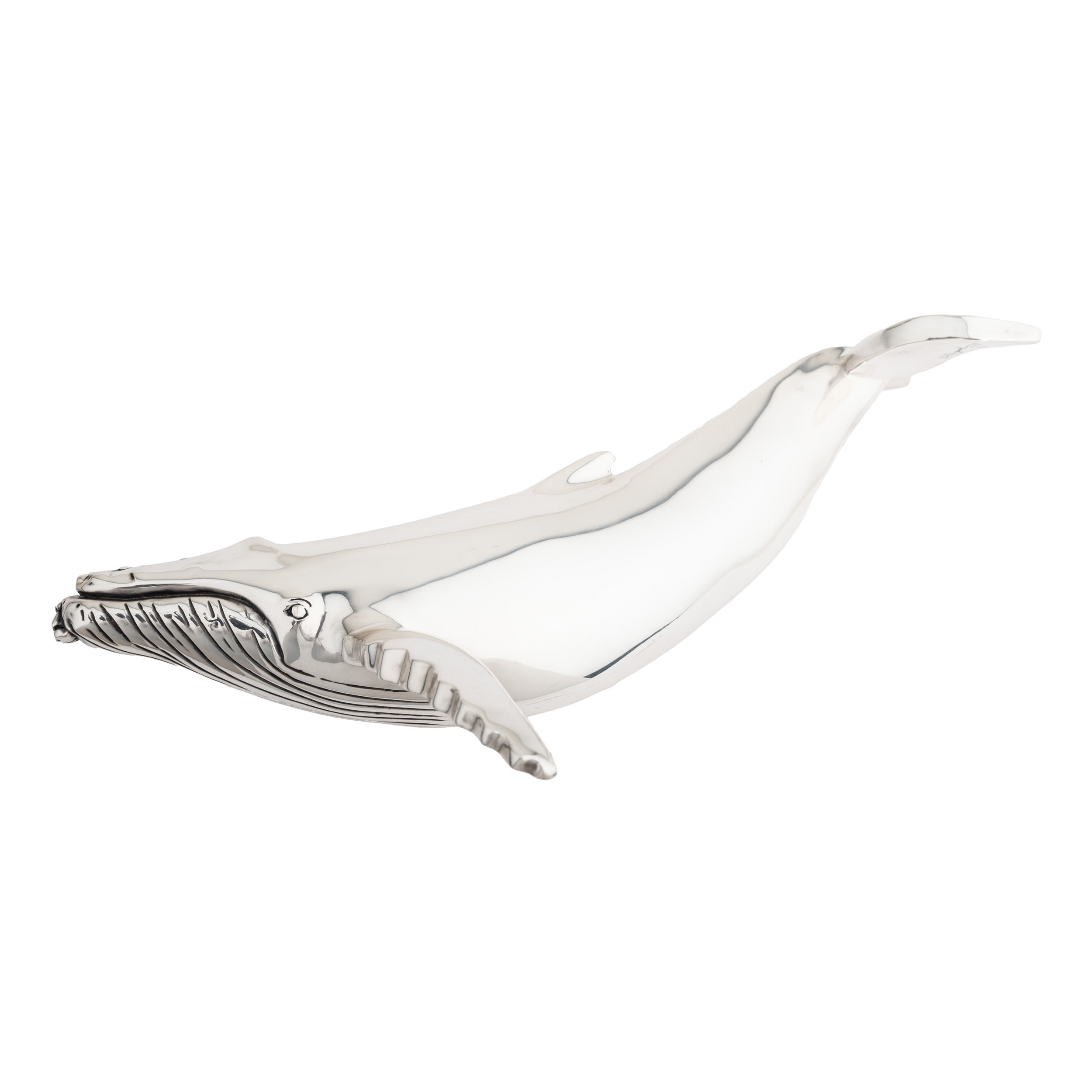 Ballena en Plata para Pared