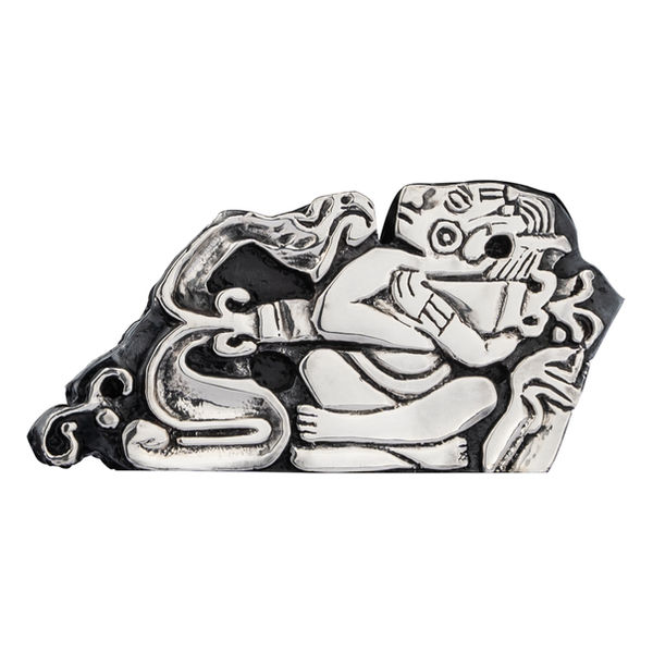 Relieve Maya de Plata