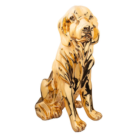 24K Gold Golden Retriever | DArgenta | Unique Gifts | Home Decor
