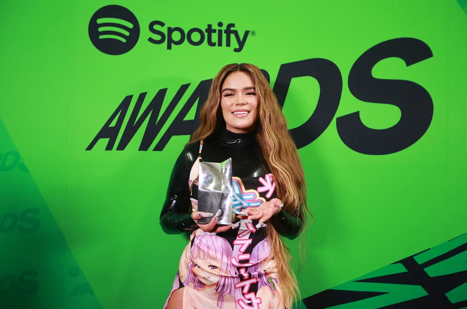 karol-g-spotify-awards-custom-silver-award.webp
