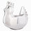 Miniatura: Silver hen figurine, home decor