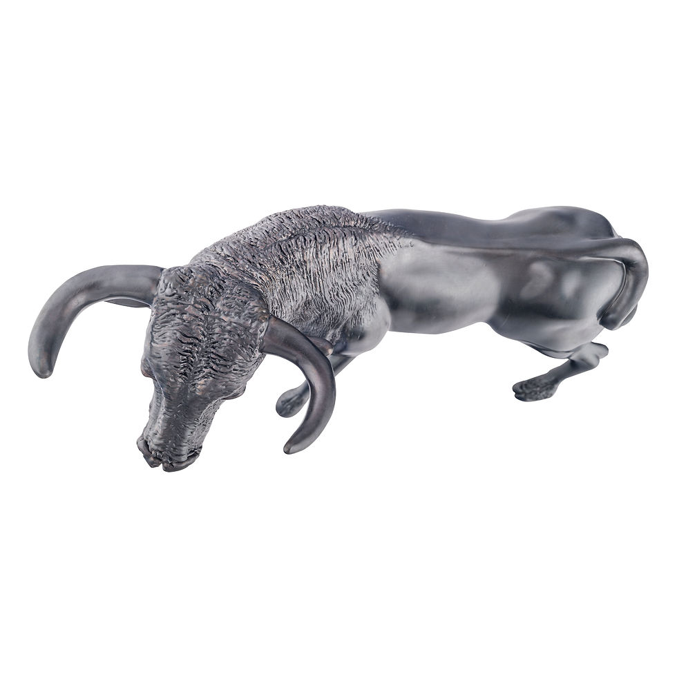 Thumbnail: Black Bull Sculpture
