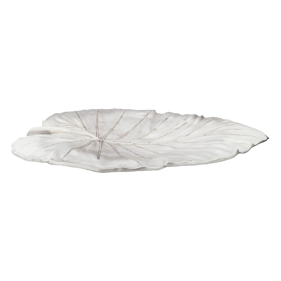 Thumbnail: Elephant Ear Leaf Fruit Bowl Table Centerpiece