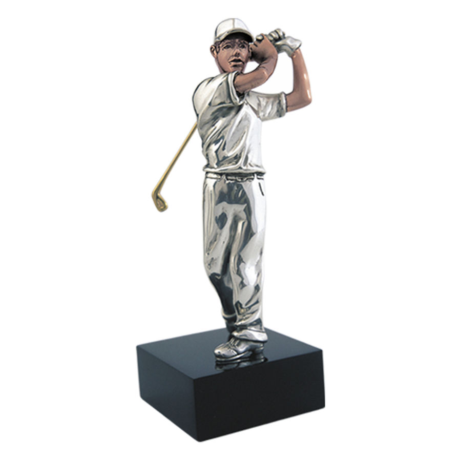 Golfer Sculpture