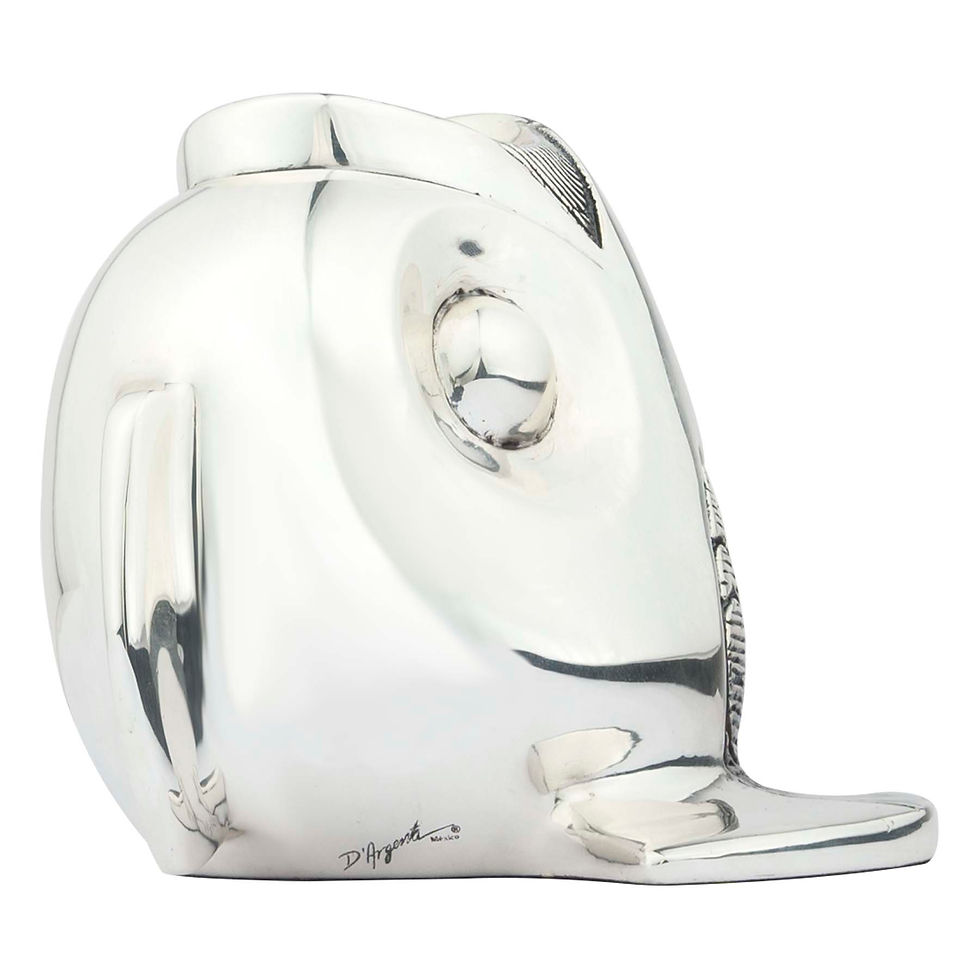 תמונה ממוזערת: Silver Fish Vessel Vase