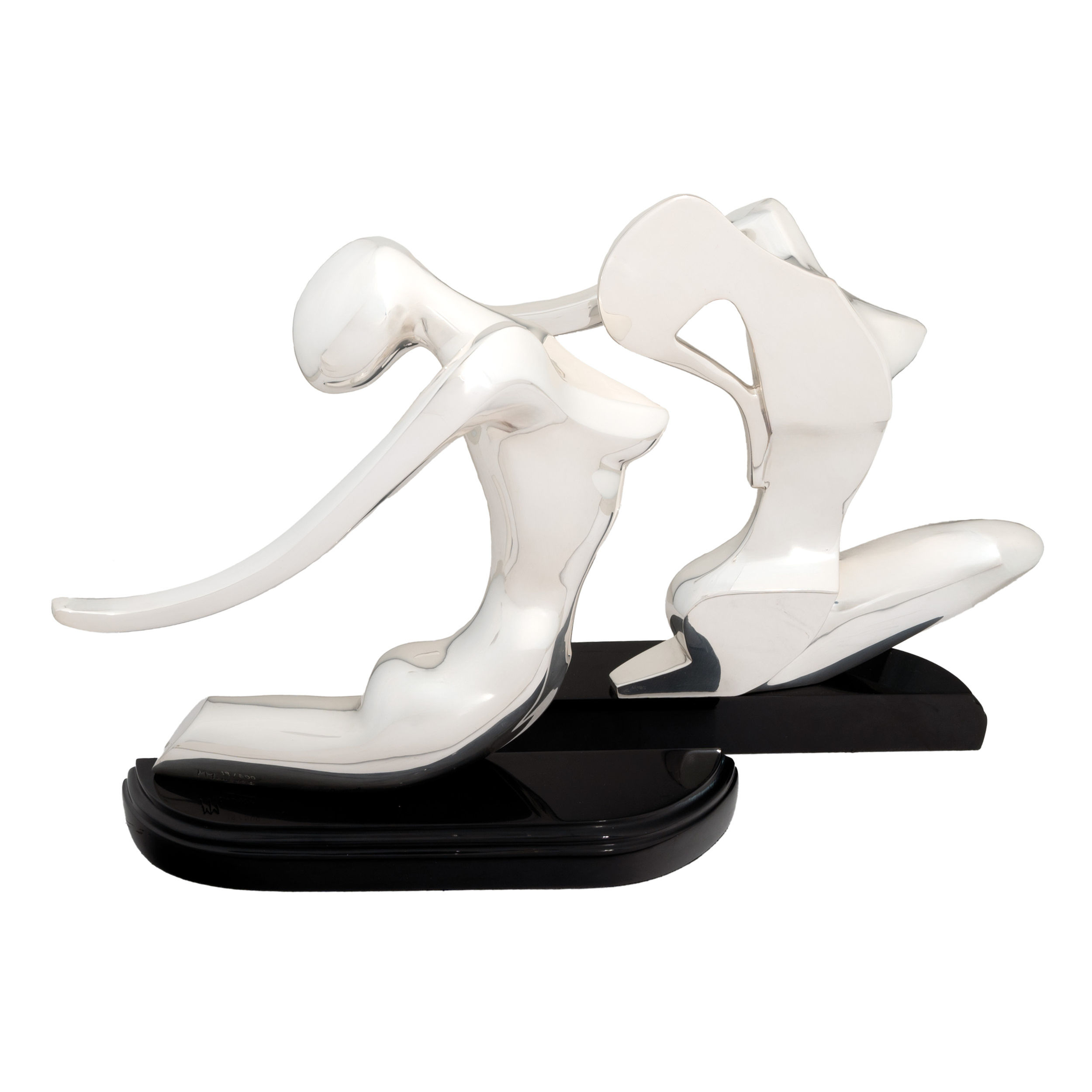 Escultura Abstracta de Mujer Desnuda