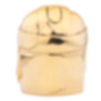 Miniatyrbilde: Gold DArgenta sculpture, back view