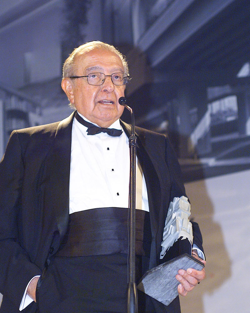 Portrét Architekt Pedro Ramírez Vázquez