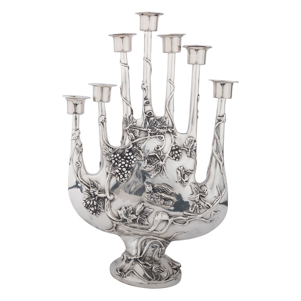 Thumbnail: Silver Chandelier with 7 Arms
