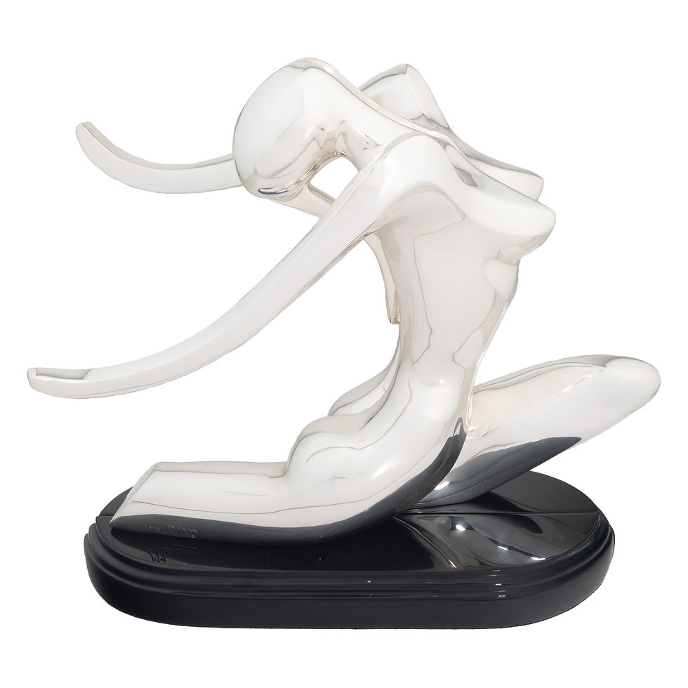 Miniatura: Escultura Abstracta de Mujer Desnuda