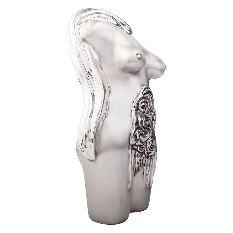 Thumbnail: The Bleeding Roses by Salvador Dalí in Silver