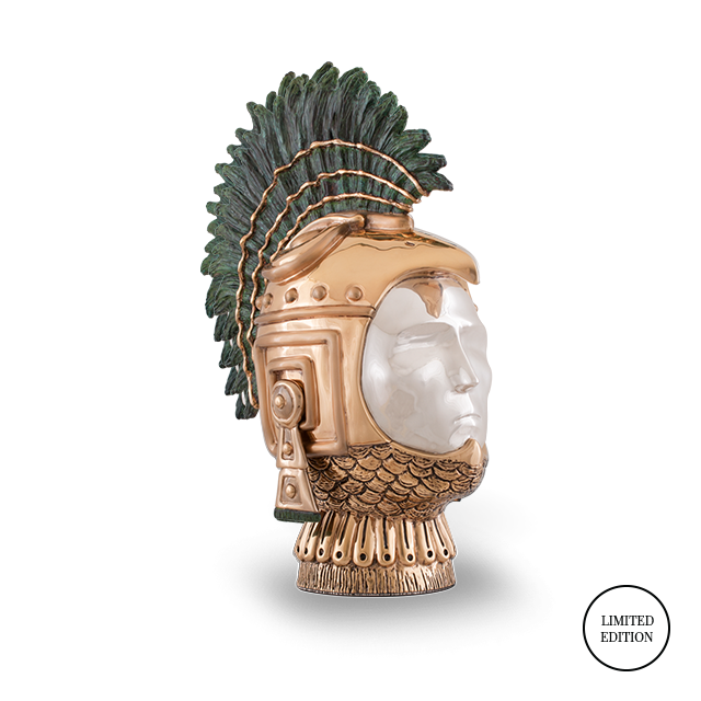 Gold Cuauhtemoc Statue