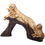 Thumbnail: Gold Leopard Statue on a Branch with Leopard Cubs