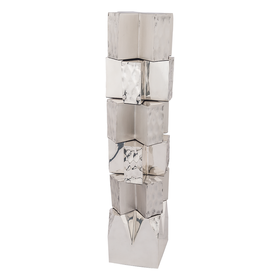 Thumbnail: Disorder Silver Sculpture