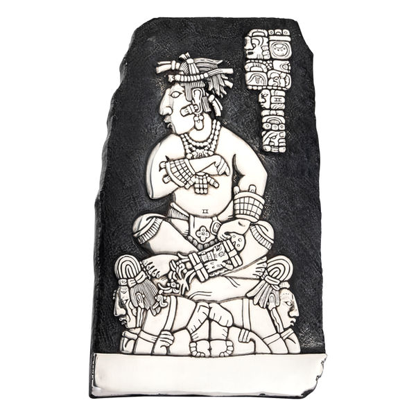 Relieve de Plata de la Subordinación al Rey Maya