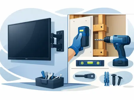 TV Mounting on Plasterboard Wall Safely