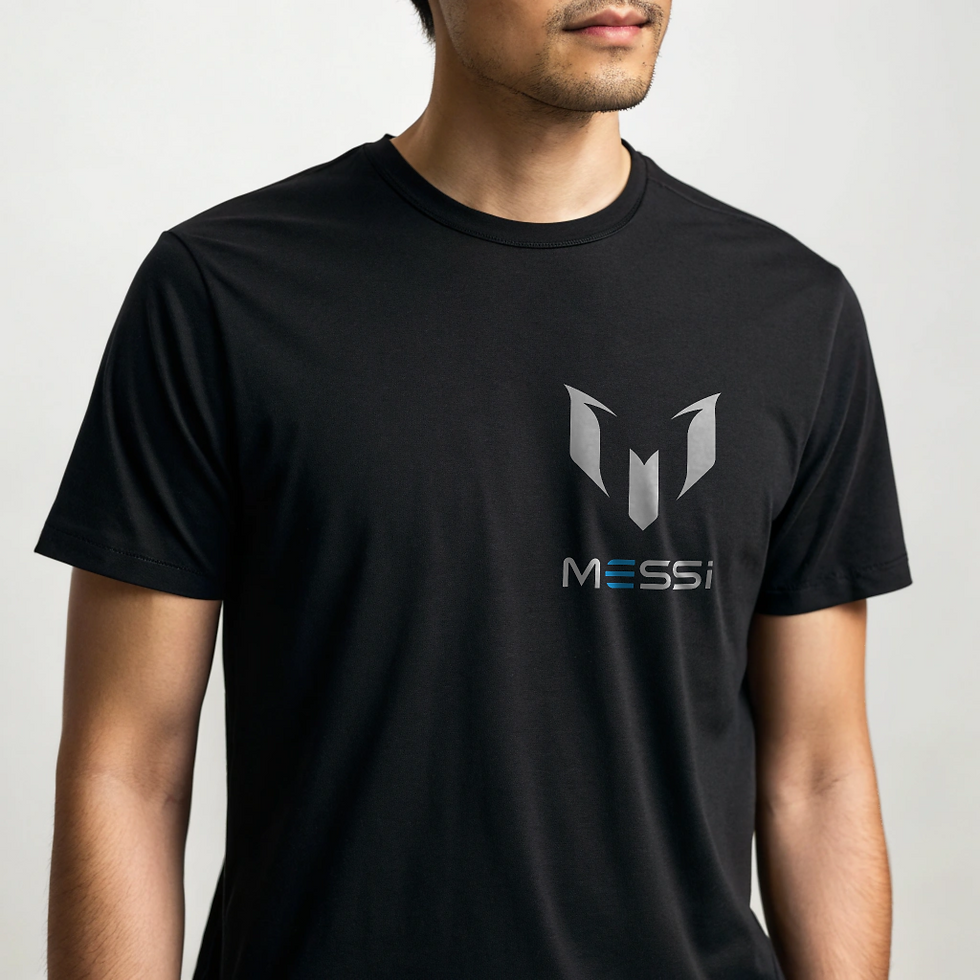 Thumbnail: Black 10 Messi T-shirt