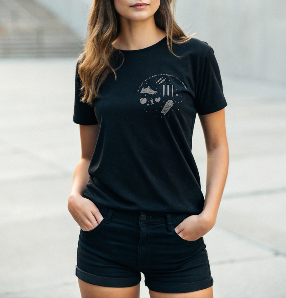 Thumbnail: Cricket Logo Sports T-shirt