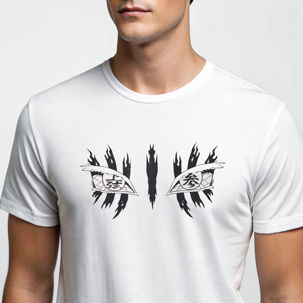 Thumbnail: Demon Slayer's Akaza's Eyes T-shirt