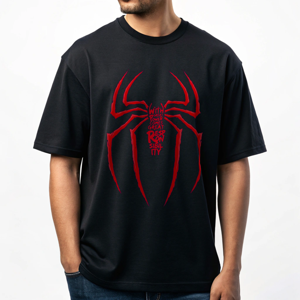 Spiderman Quote Logo Merch