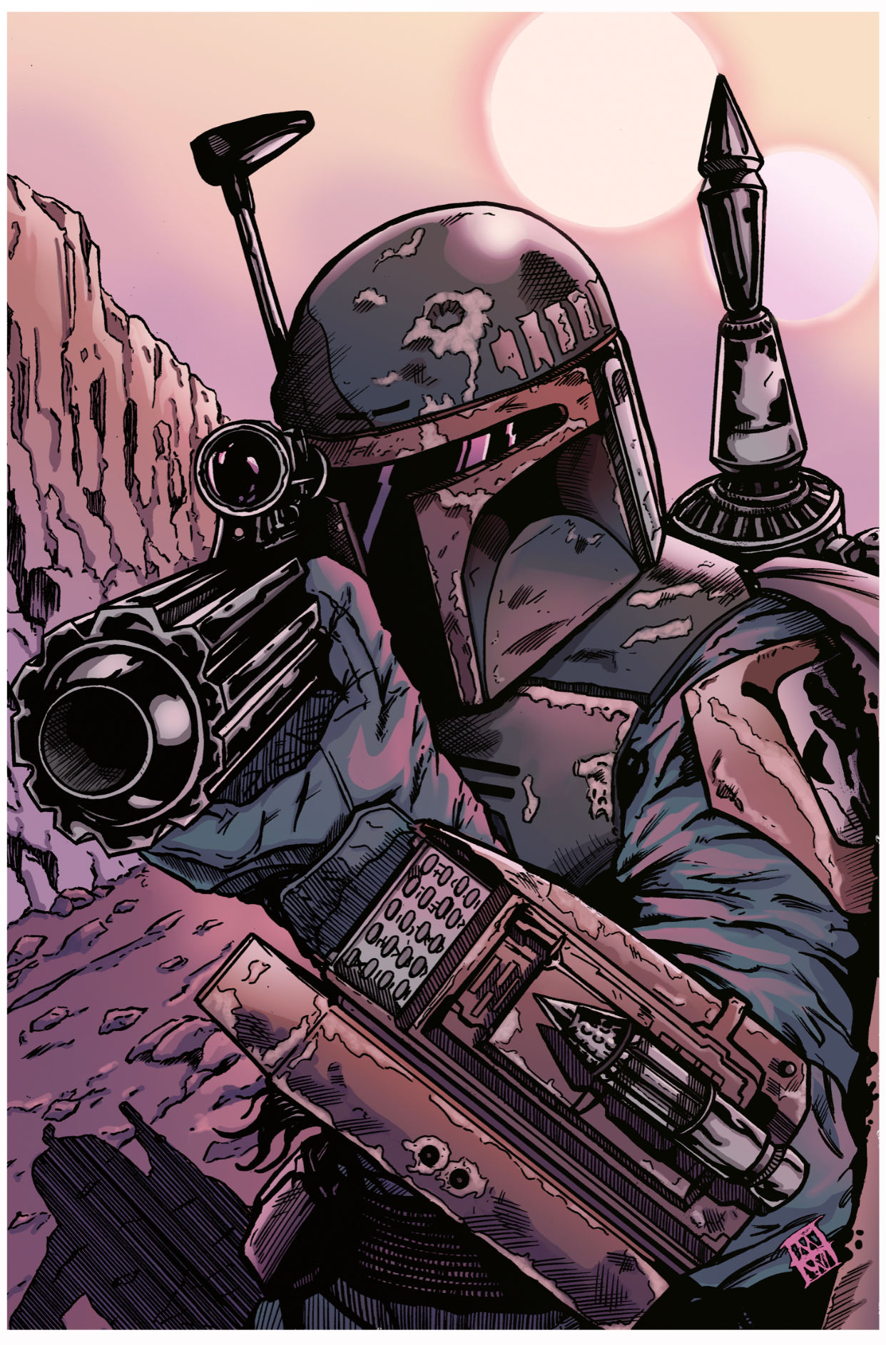 Boba Fett Print