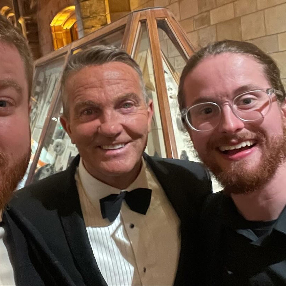 Roman Armstrong, Caius Ferguson, Bradley Walsh