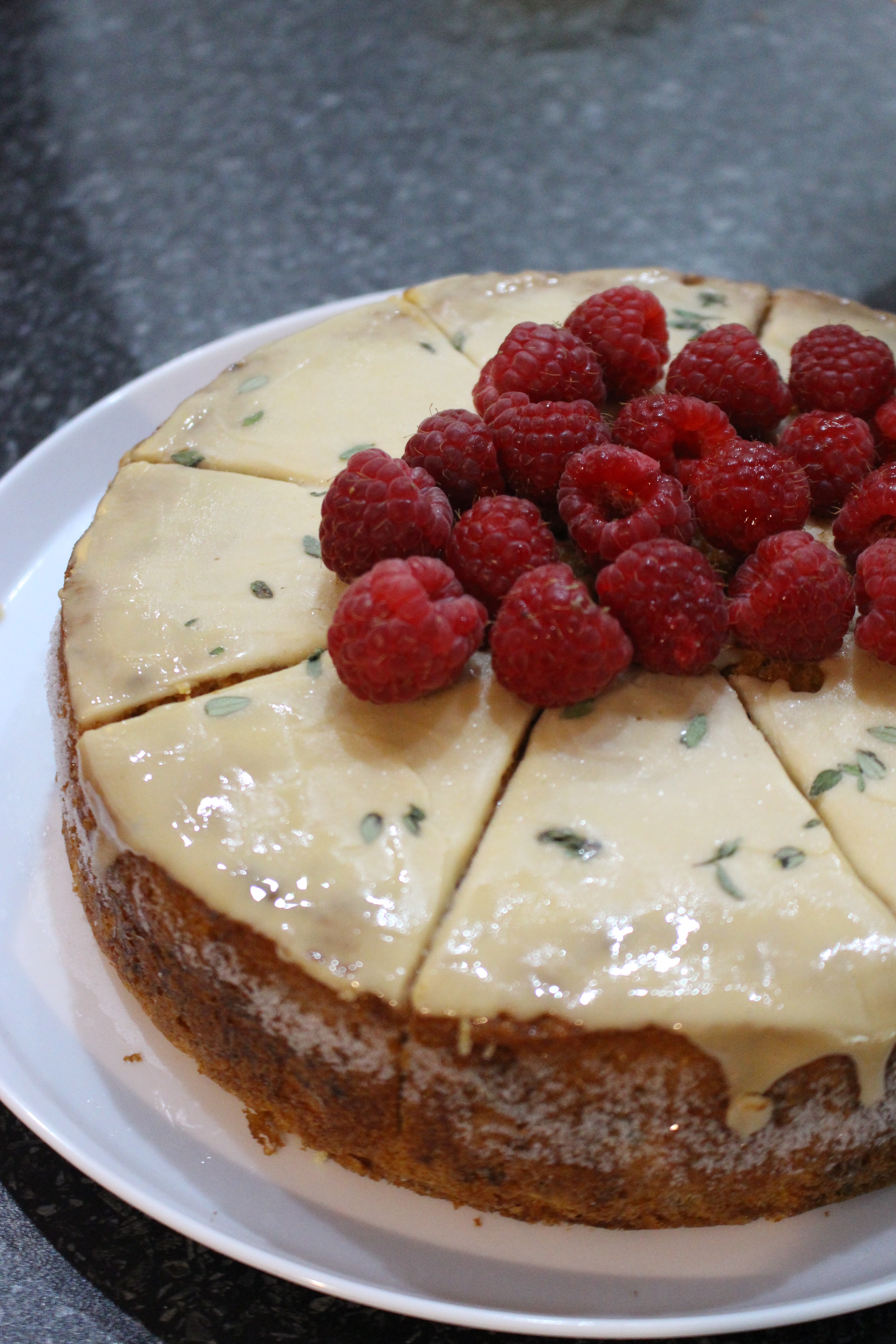 Courgette & Lemon Drizzle Cake