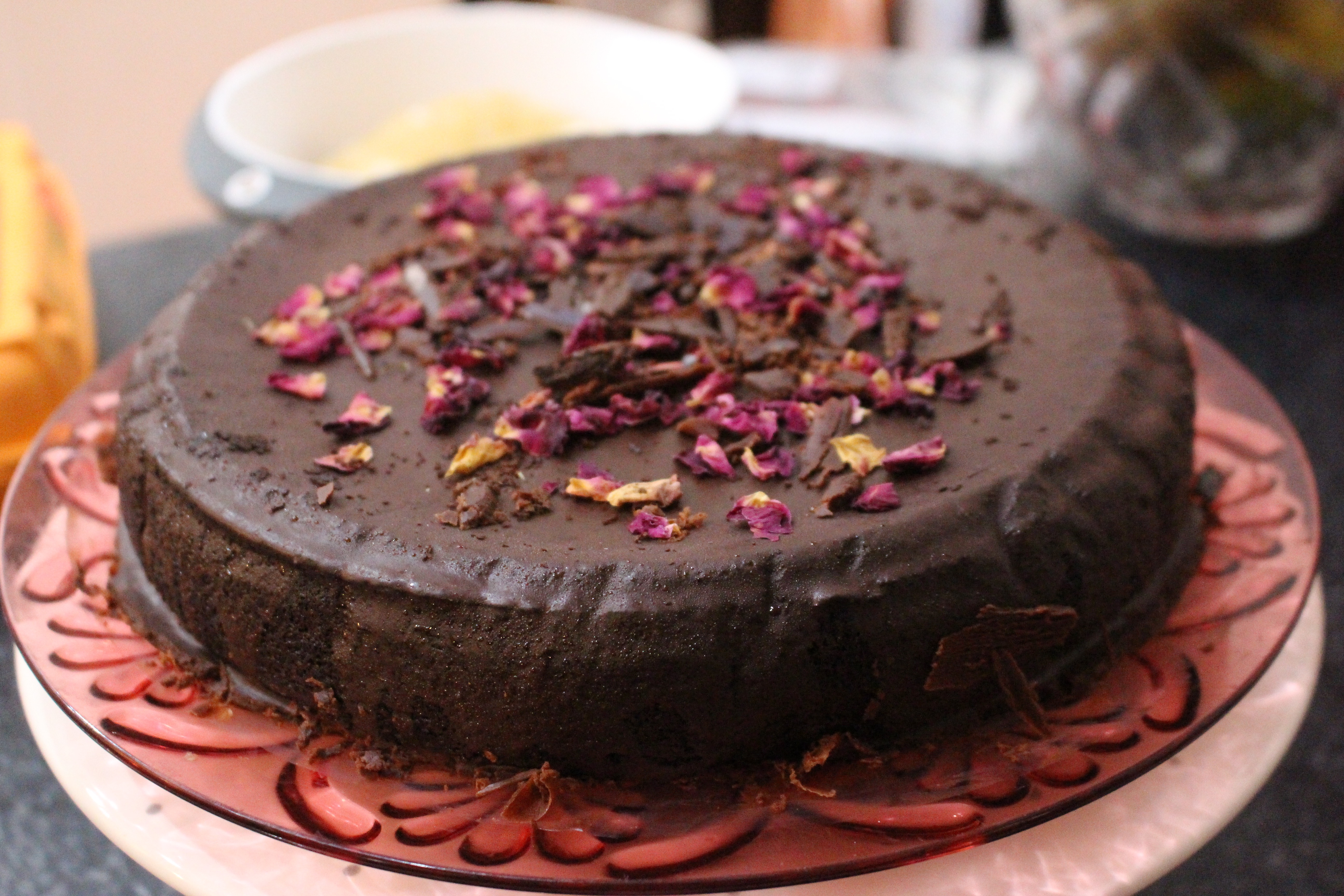 Blackbean, Date & Cacao Cake