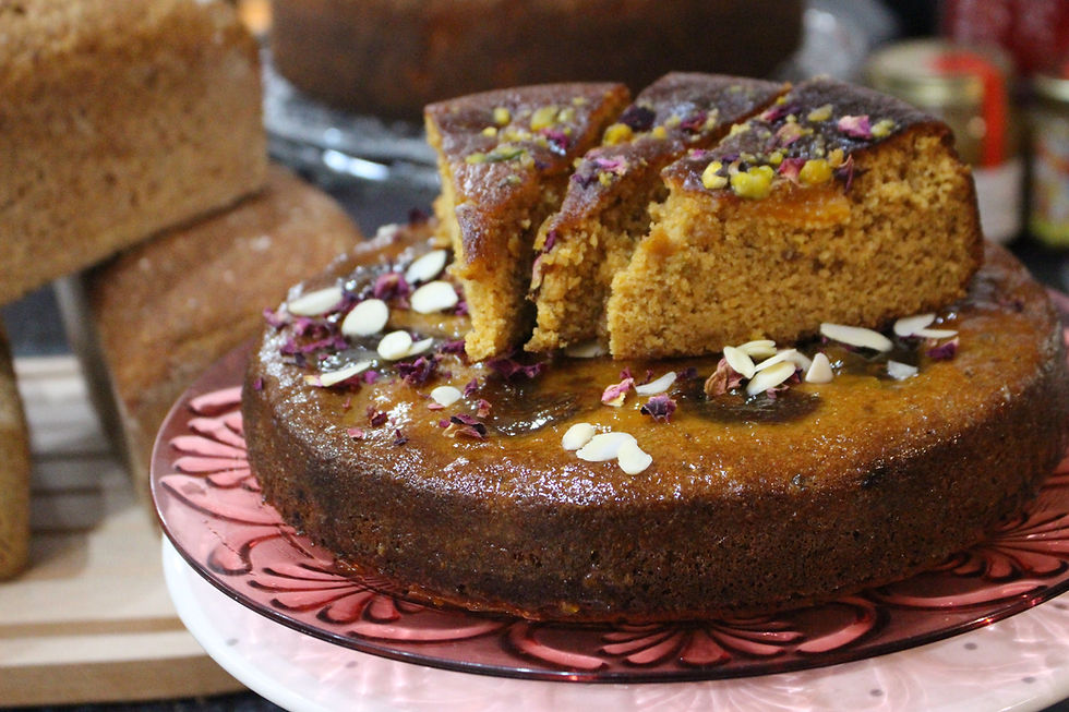 Apricot & Almond Cake