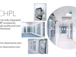 MRCHPL Cleanroom Partition | Integration with the joint free GRP accessories range�