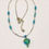 Thumbnail: Murano Glass Heart Necklace