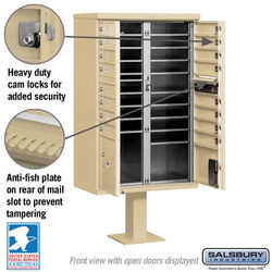 Mailbox - Medium Cluster Box Interior