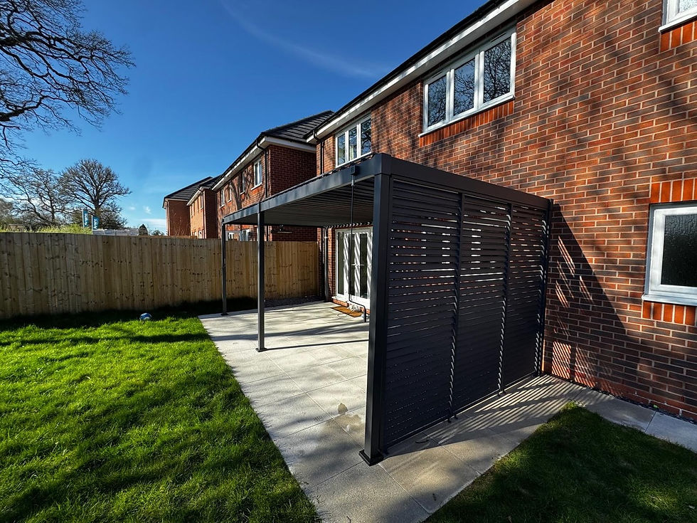 Thumbnail: Modern Louvered Pergola 6m x 3m
